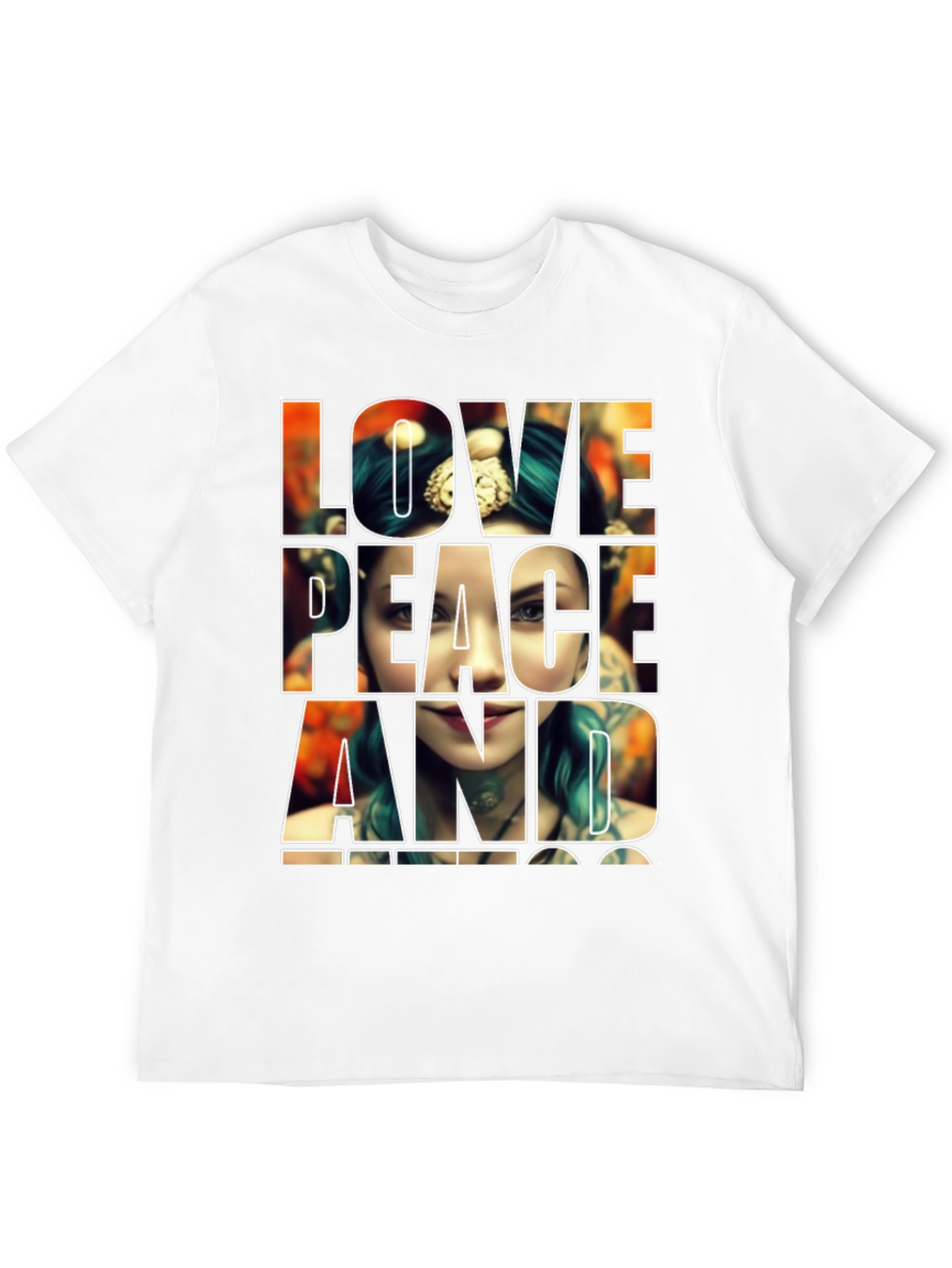 Love Peace Tattoo Tee