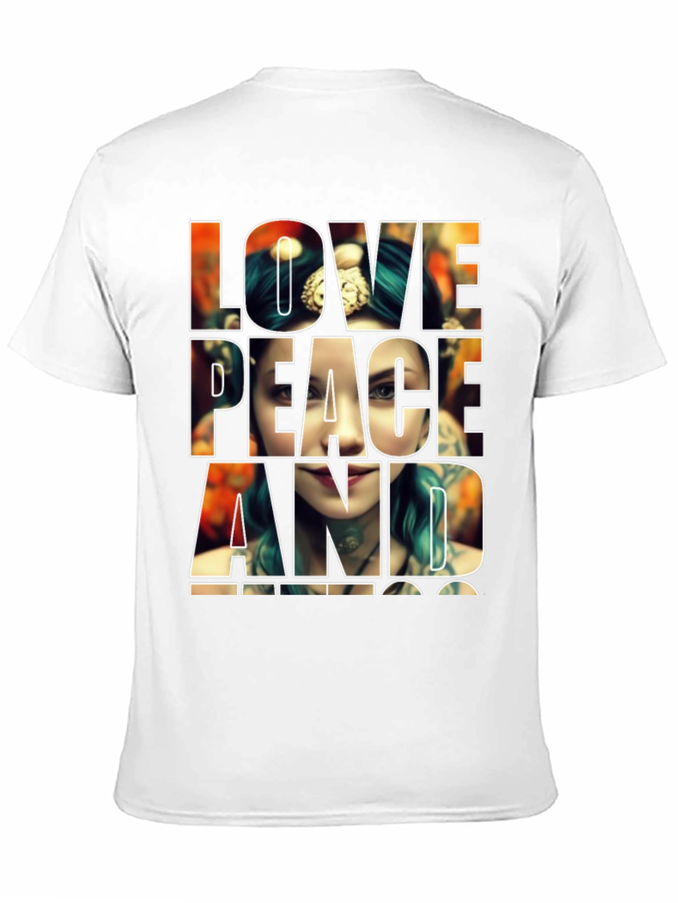 Love Peace Tattoo Tee