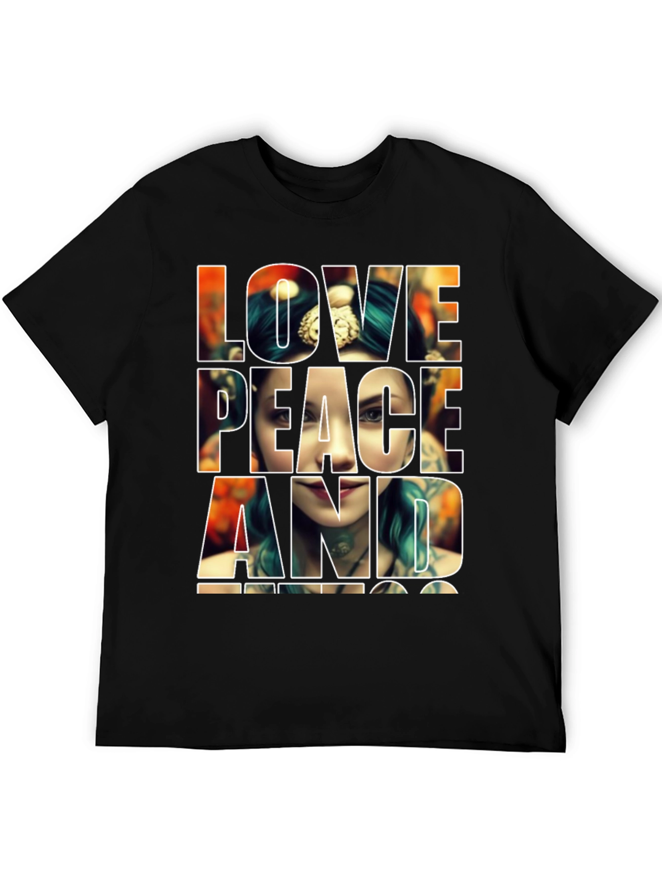 Love Peace Tattoo Tee