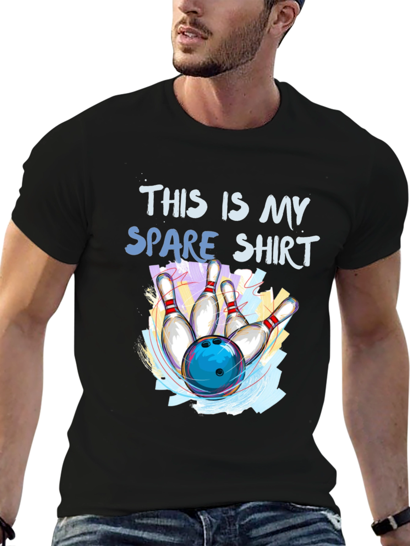 This is My Spare Shirt - Bowling T-Shirt