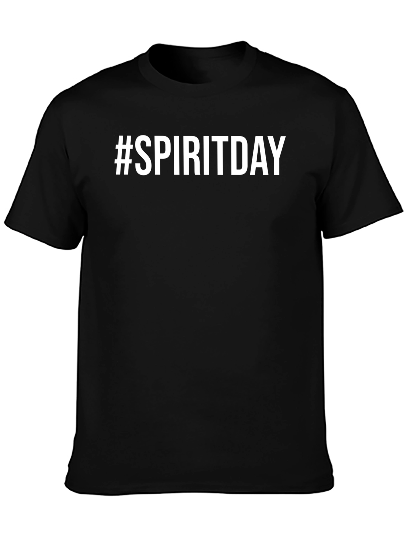 #SpiritDay Black T-Shirt - Show Your Pride!