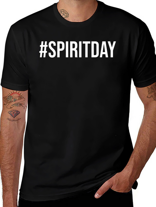 #SpiritDay Black T-Shirt - Show Your Pride!