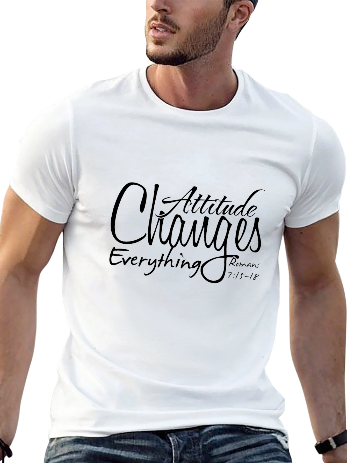 Attitude Changes Everything Black T-Shirt