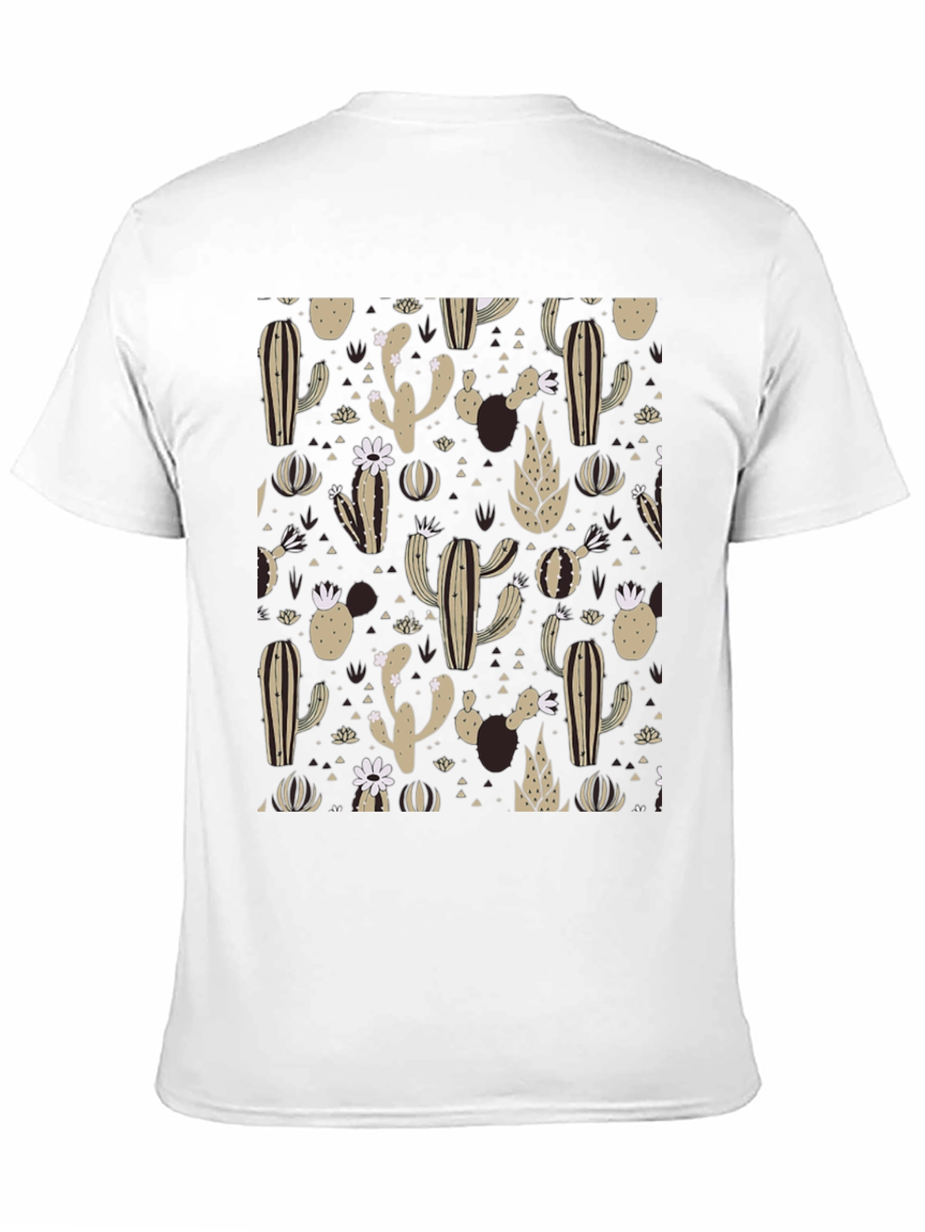 Cactus Print T-Shirt - Desert Style