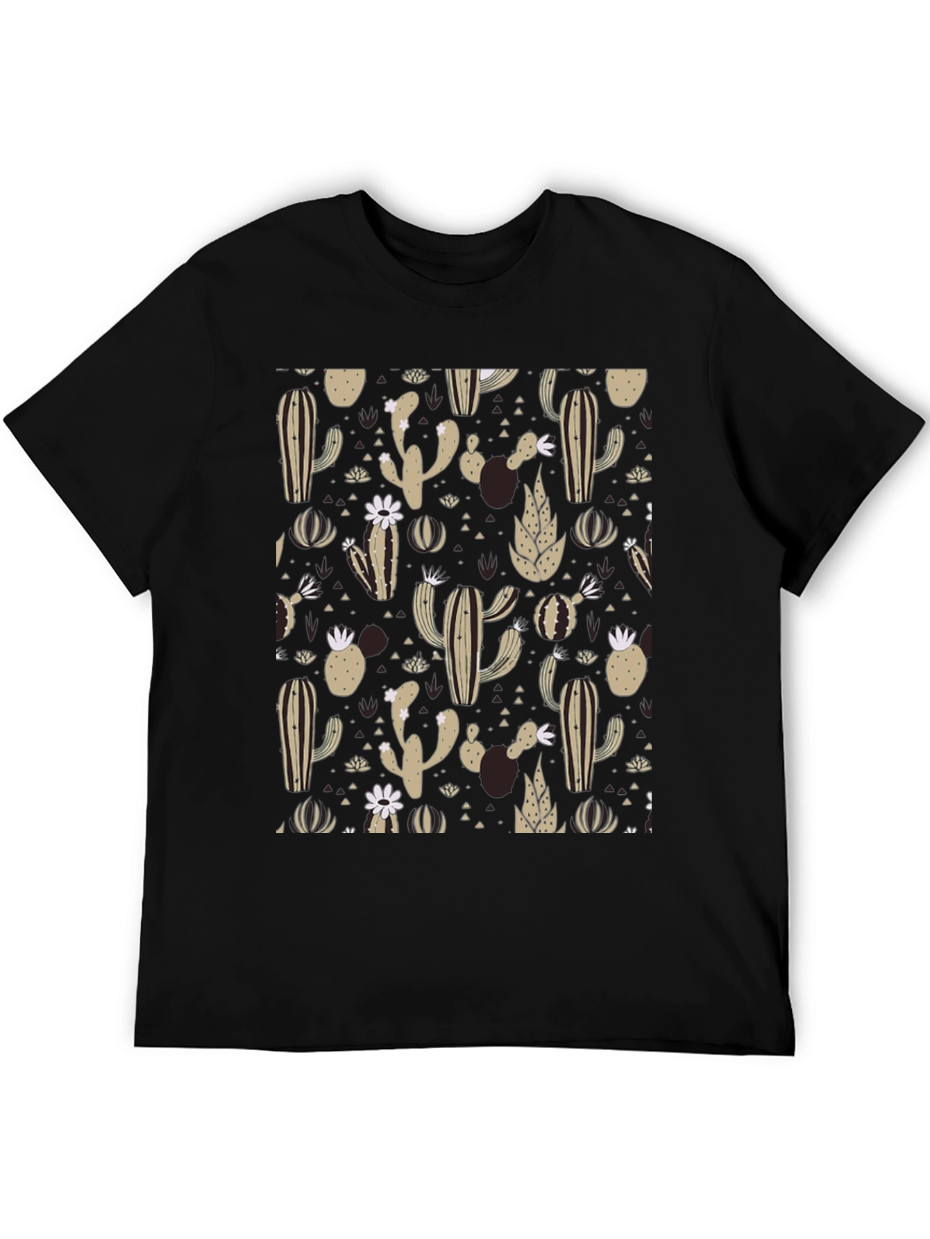Cactus Print T-Shirt - Desert Style