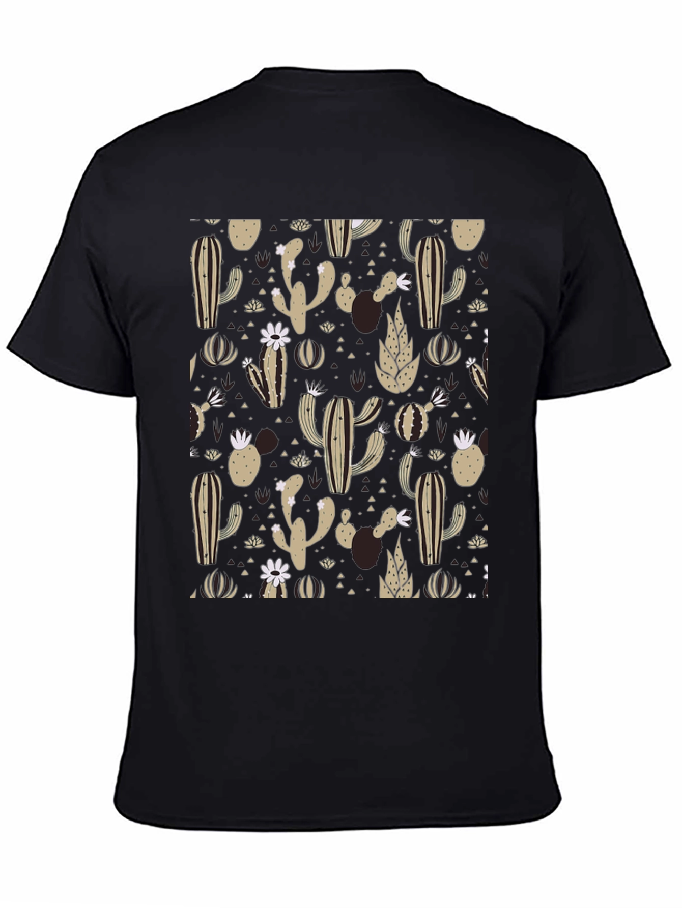 Cactus Print T-Shirt - Desert Style