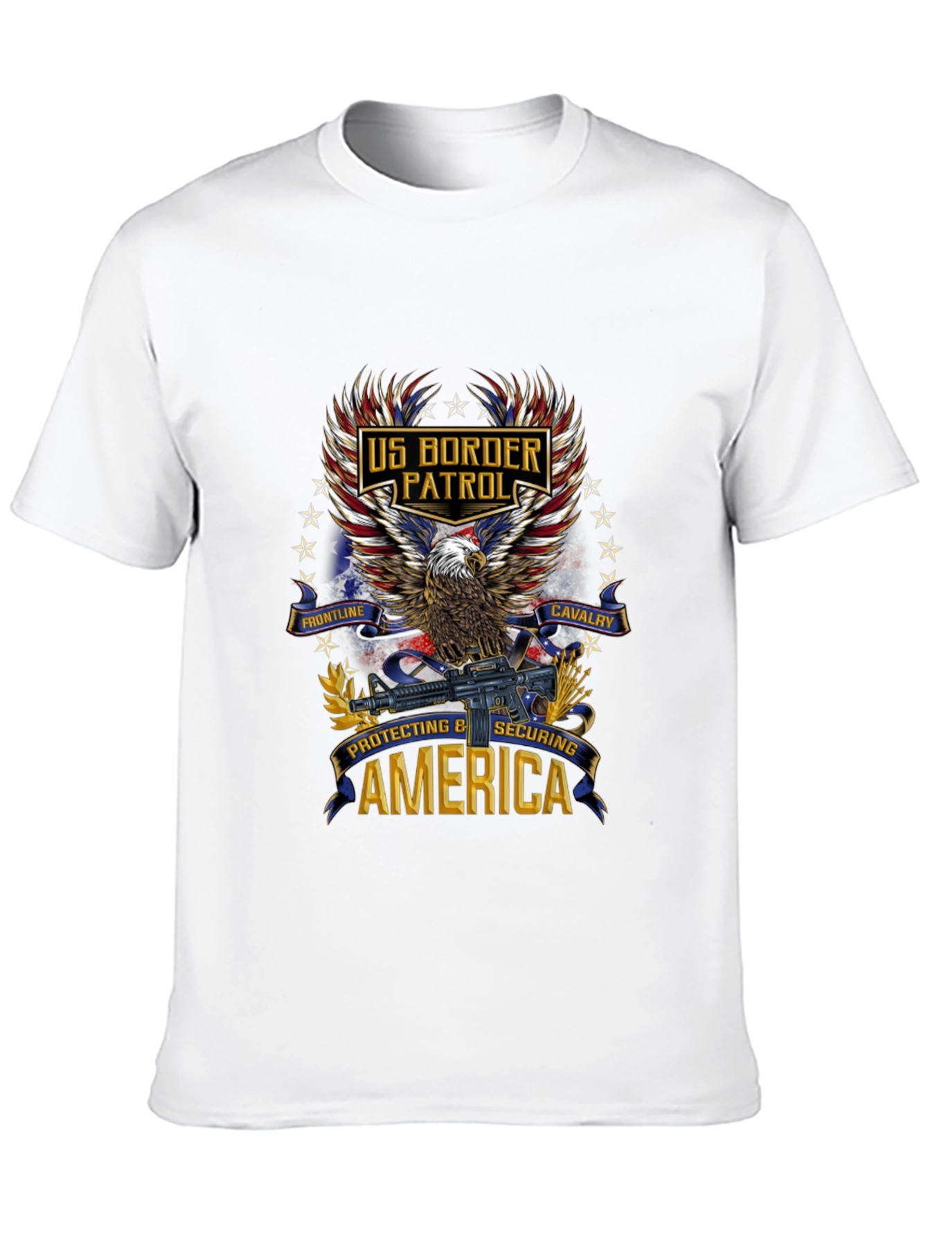 US Border Patrol Eagle Graphic T-Shirt