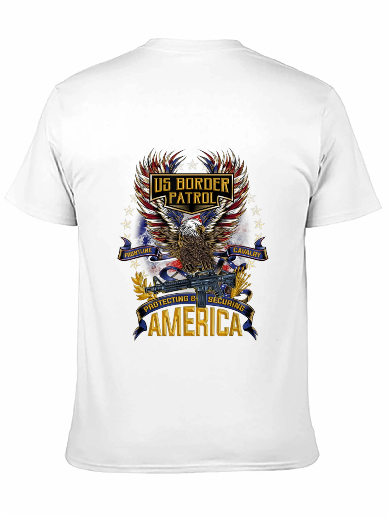 US Border Patrol Eagle Graphic T-Shirt