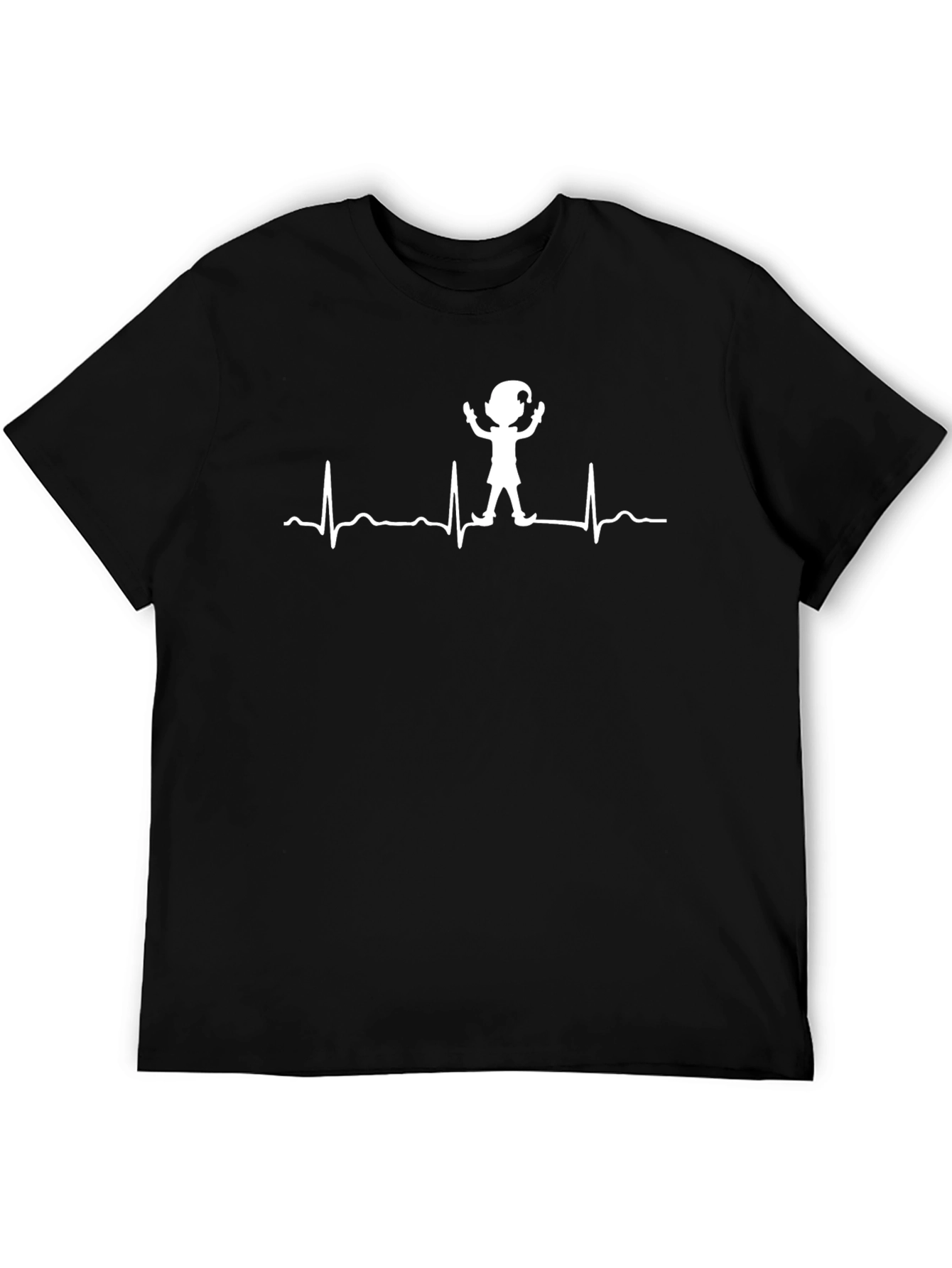 Elf Heartbeat Graphic Tee - Holiday Cheer