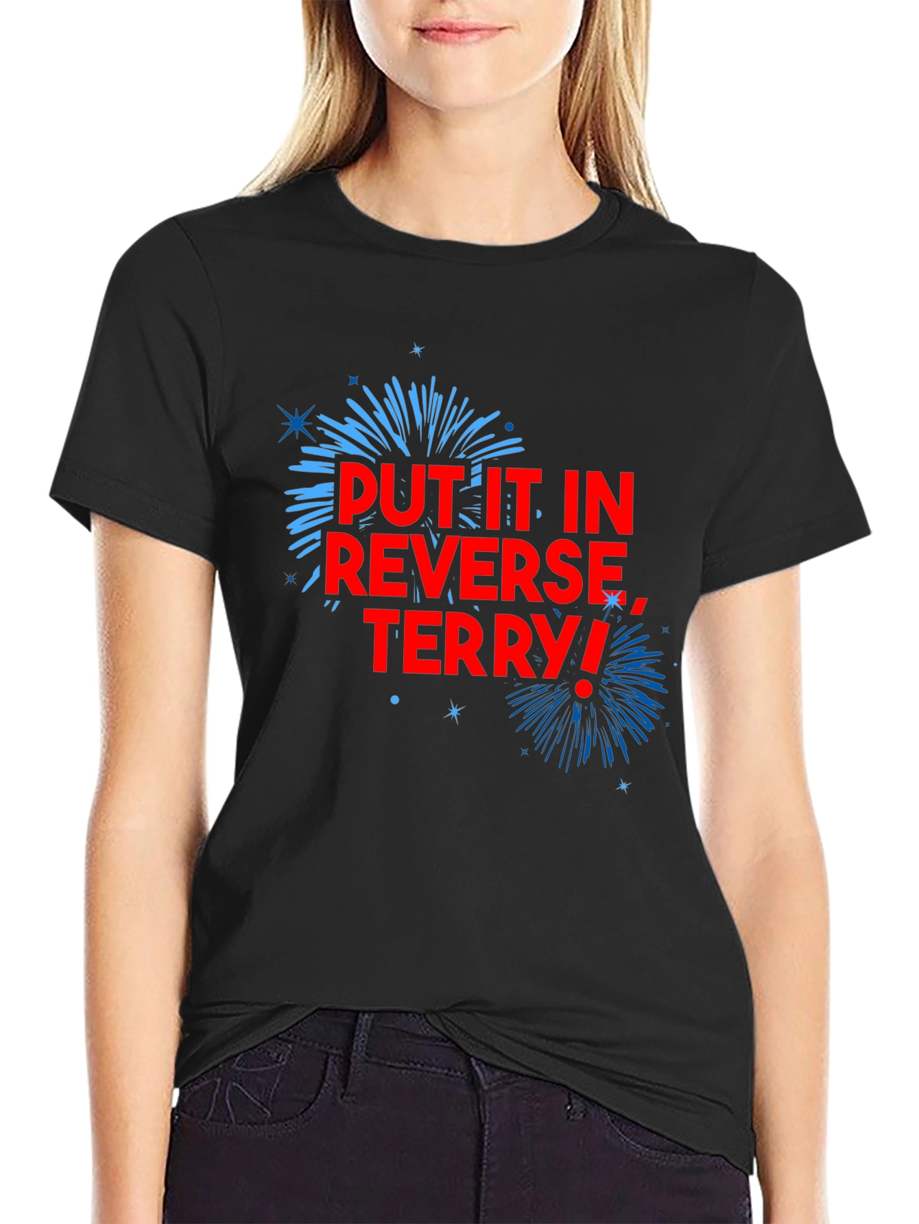 Put it in Reverse Terry! Graphic T-Shirt