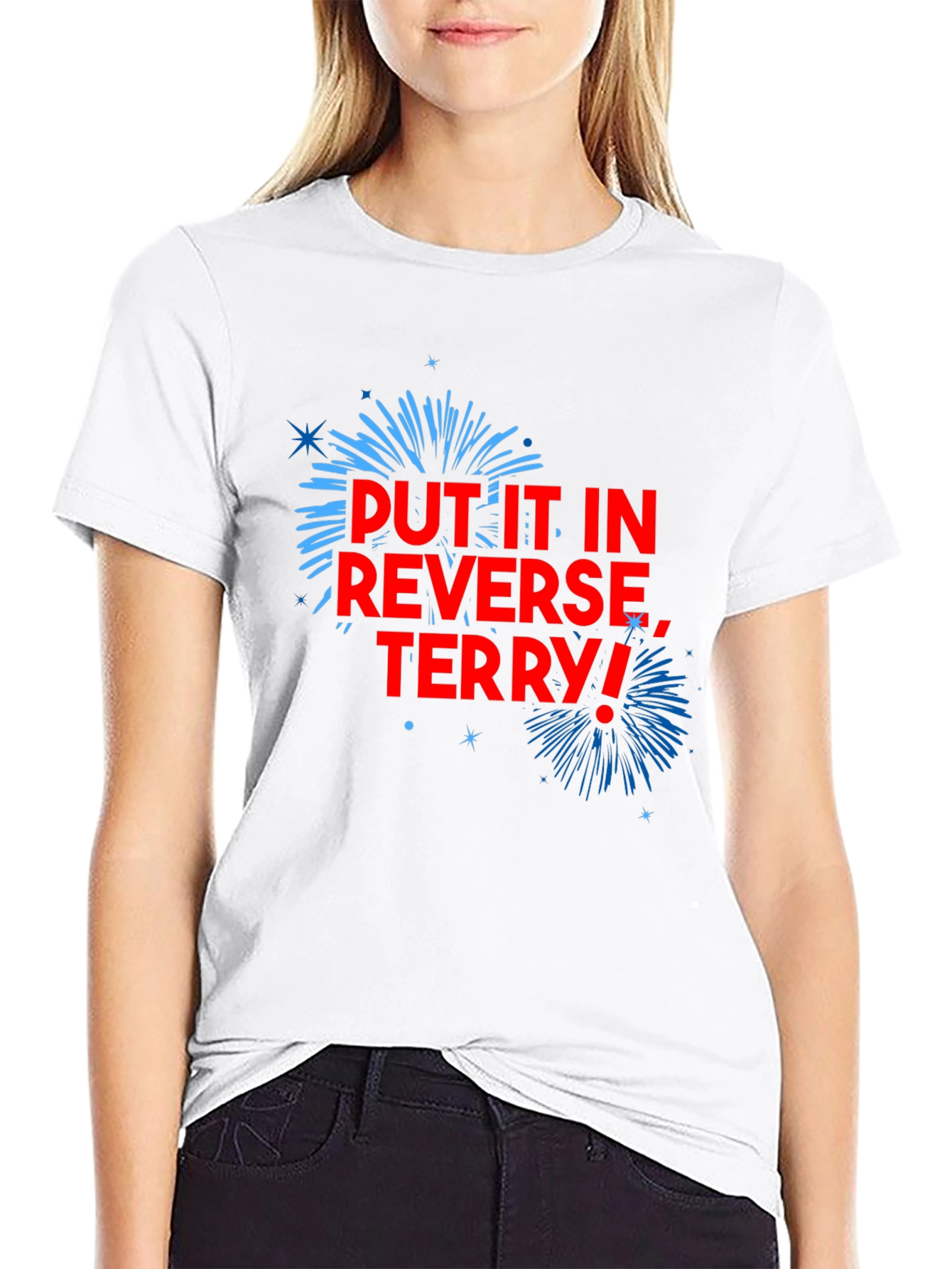 Put it in Reverse Terry! Graphic T-Shirt