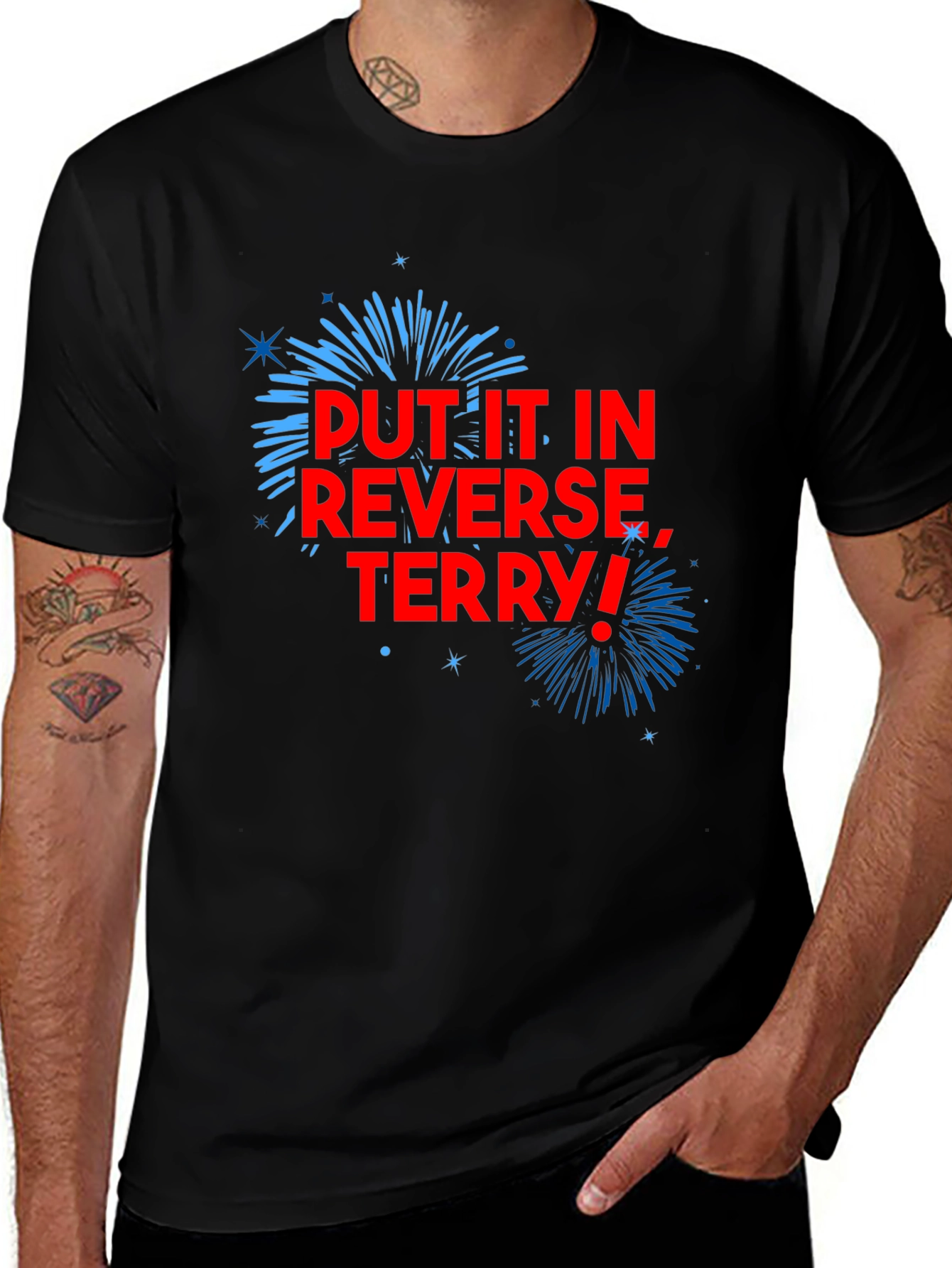 Put it in Reverse Terry! Graphic T-Shirt