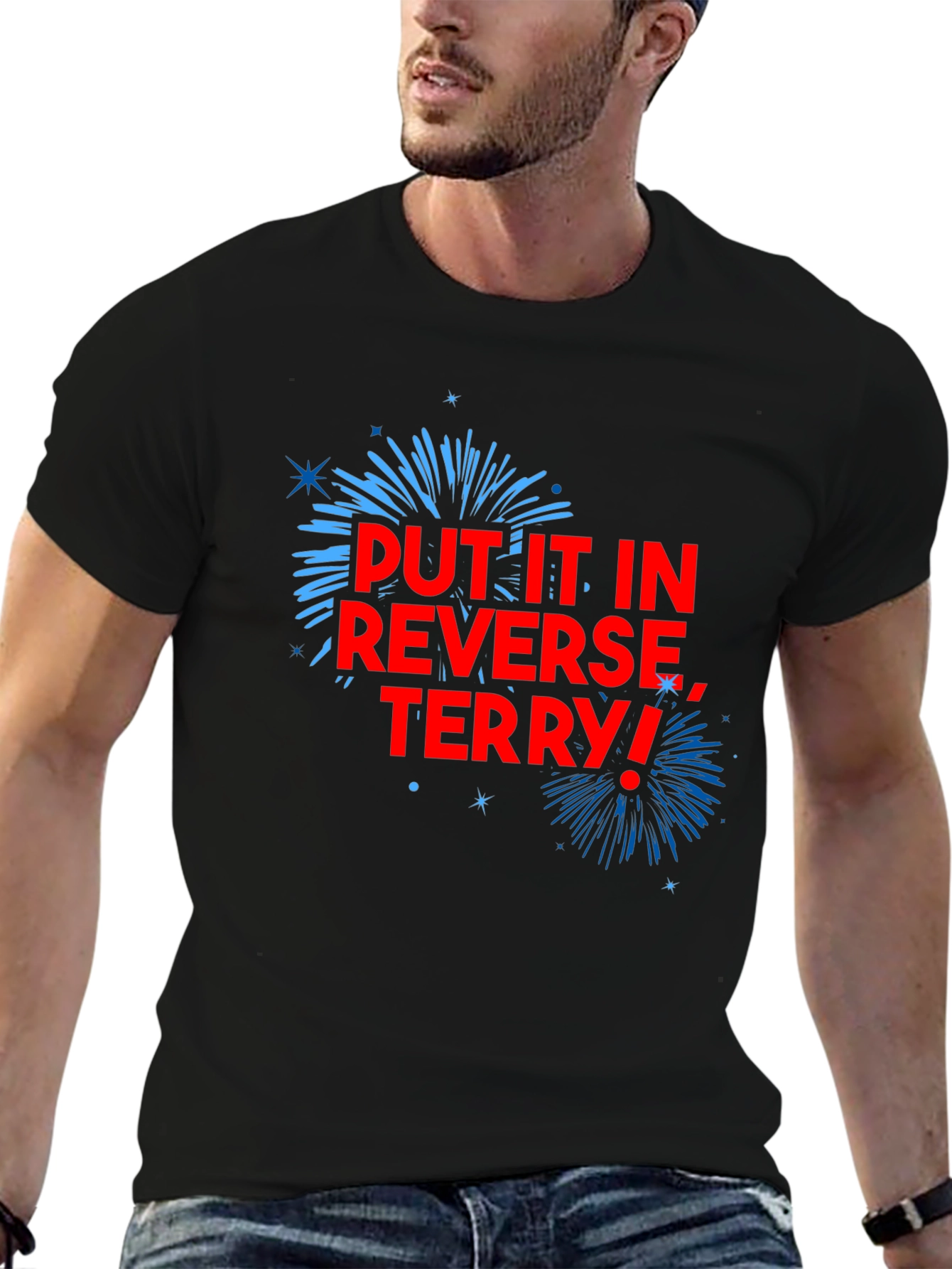 Put it in Reverse Terry! Graphic T-Shirt