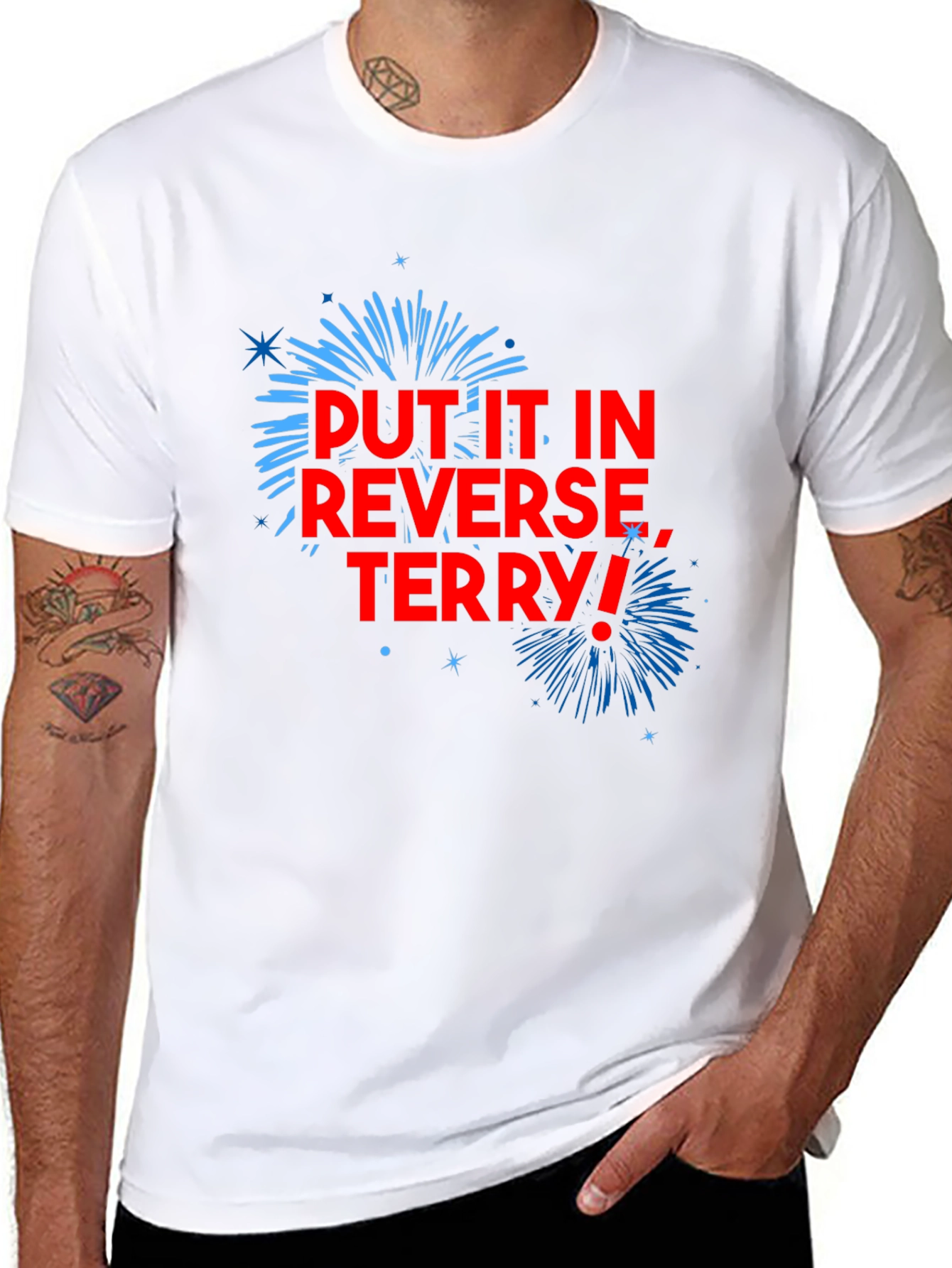 Put it in Reverse Terry! Graphic T-Shirt
