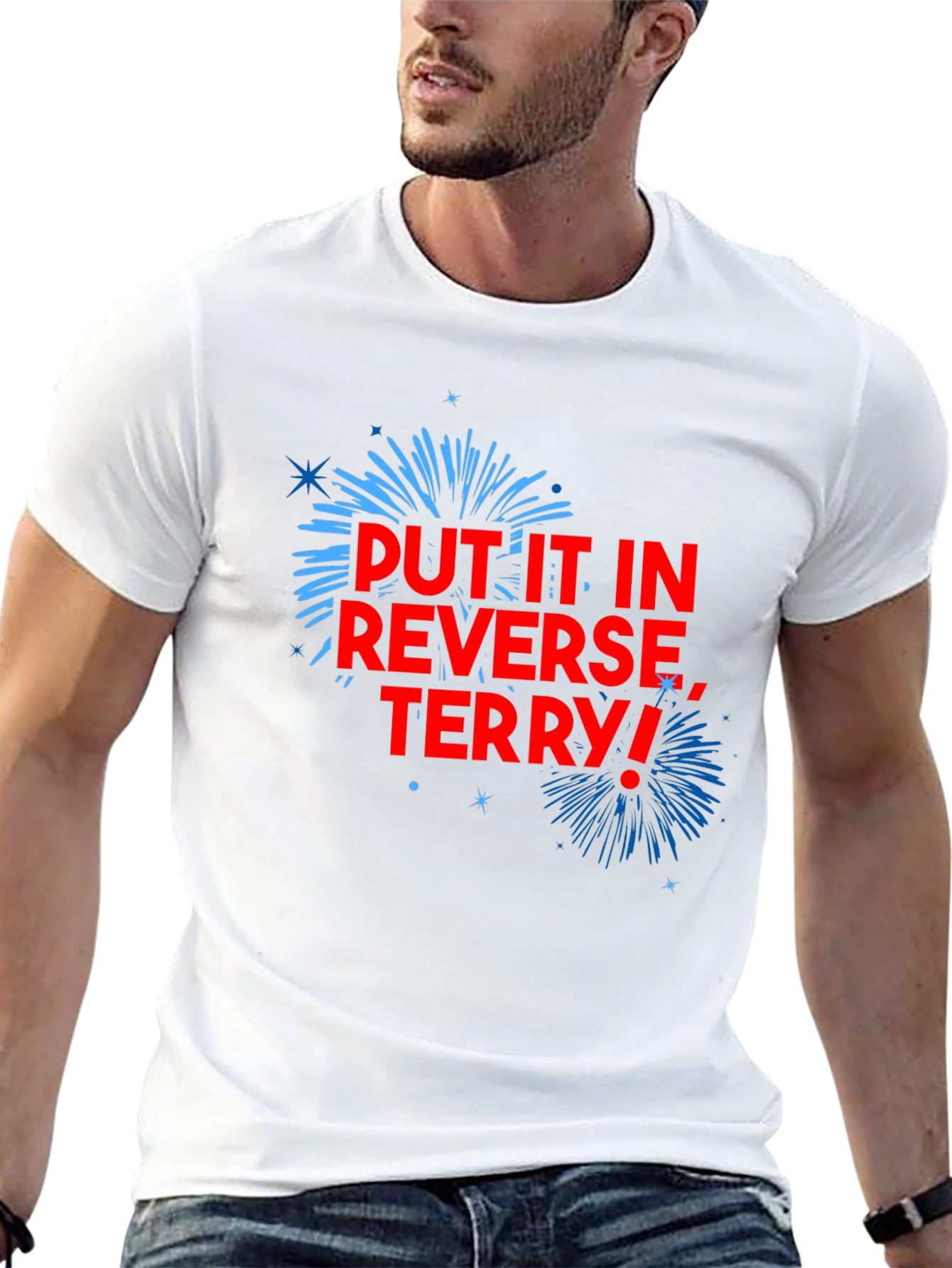 Put it in Reverse Terry! Graphic T-Shirt