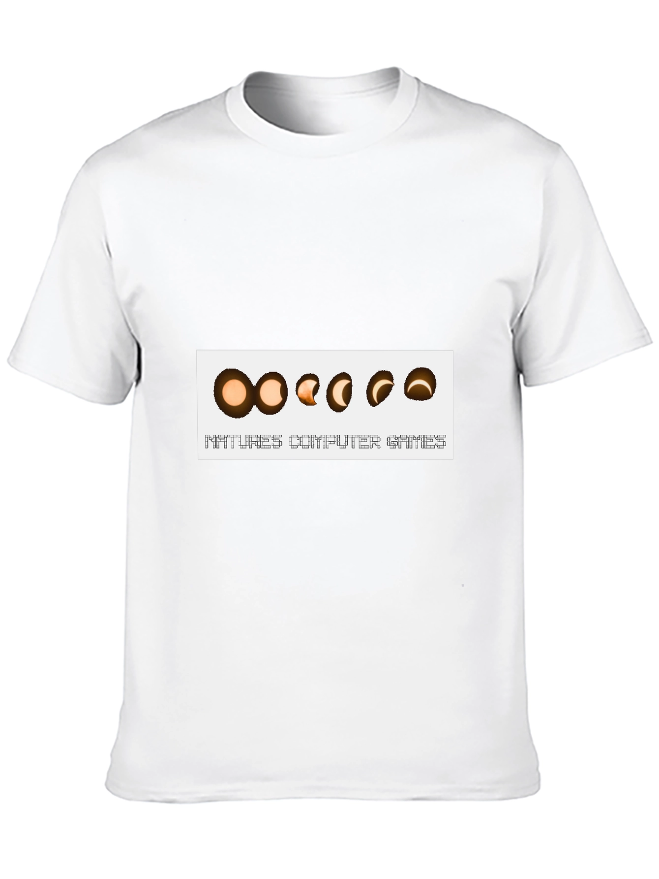 Natures Computer Games Black T-Shirt
