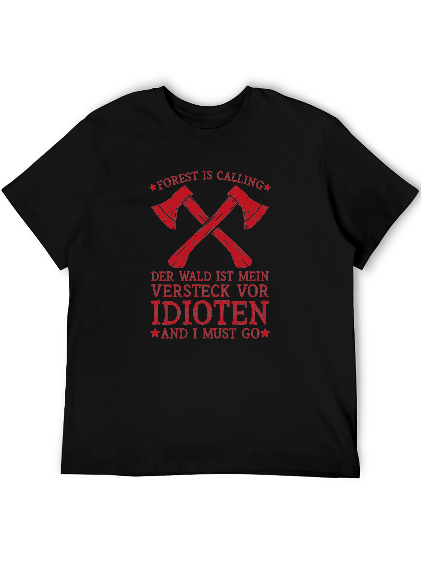 Forest Calling Mens Graphic T-Shirt