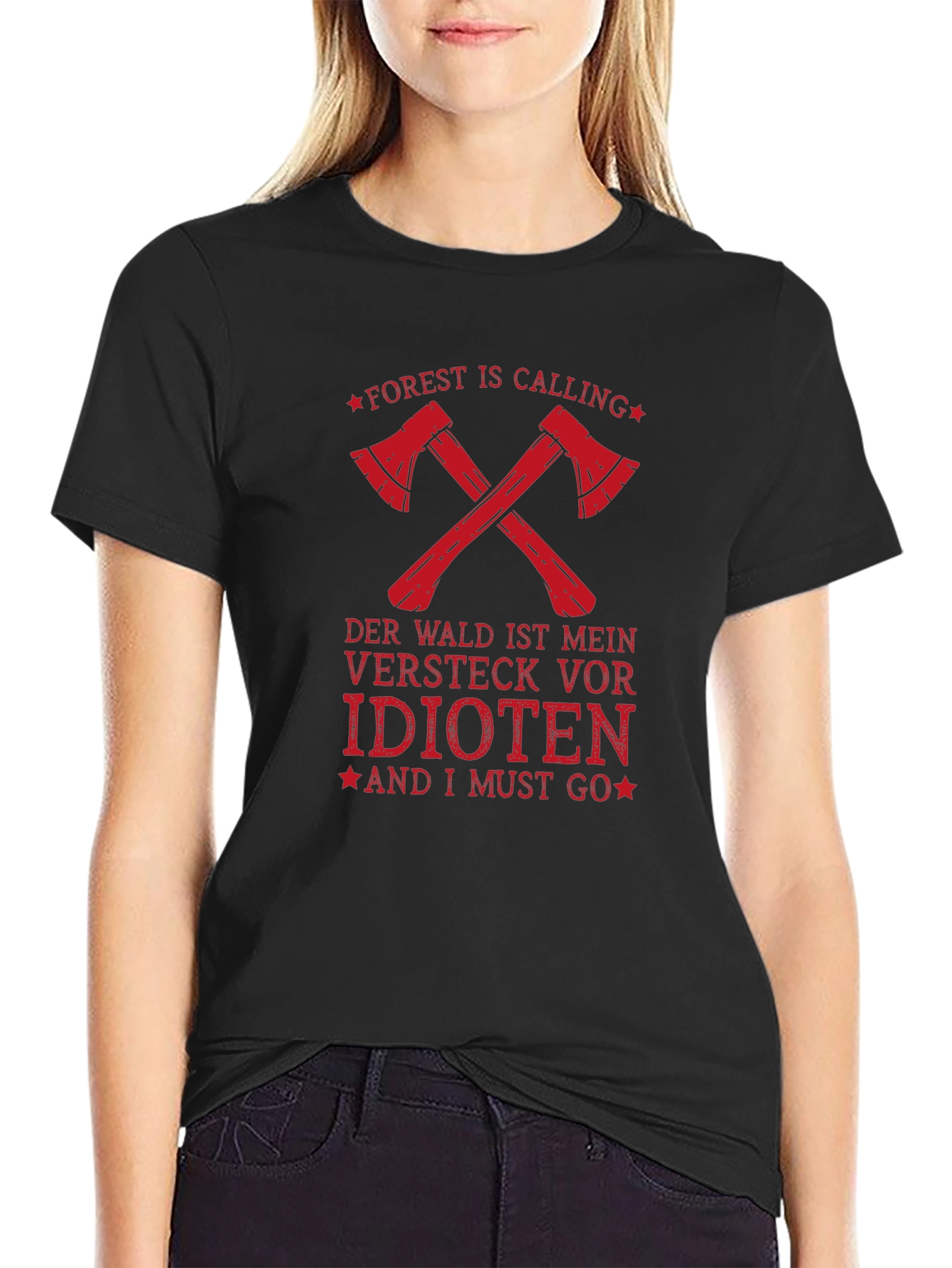 Forest Calling Mens Graphic T-Shirt