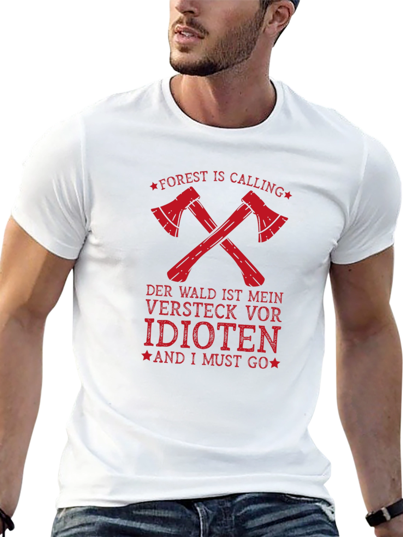 Forest Calling Mens Graphic T-Shirt