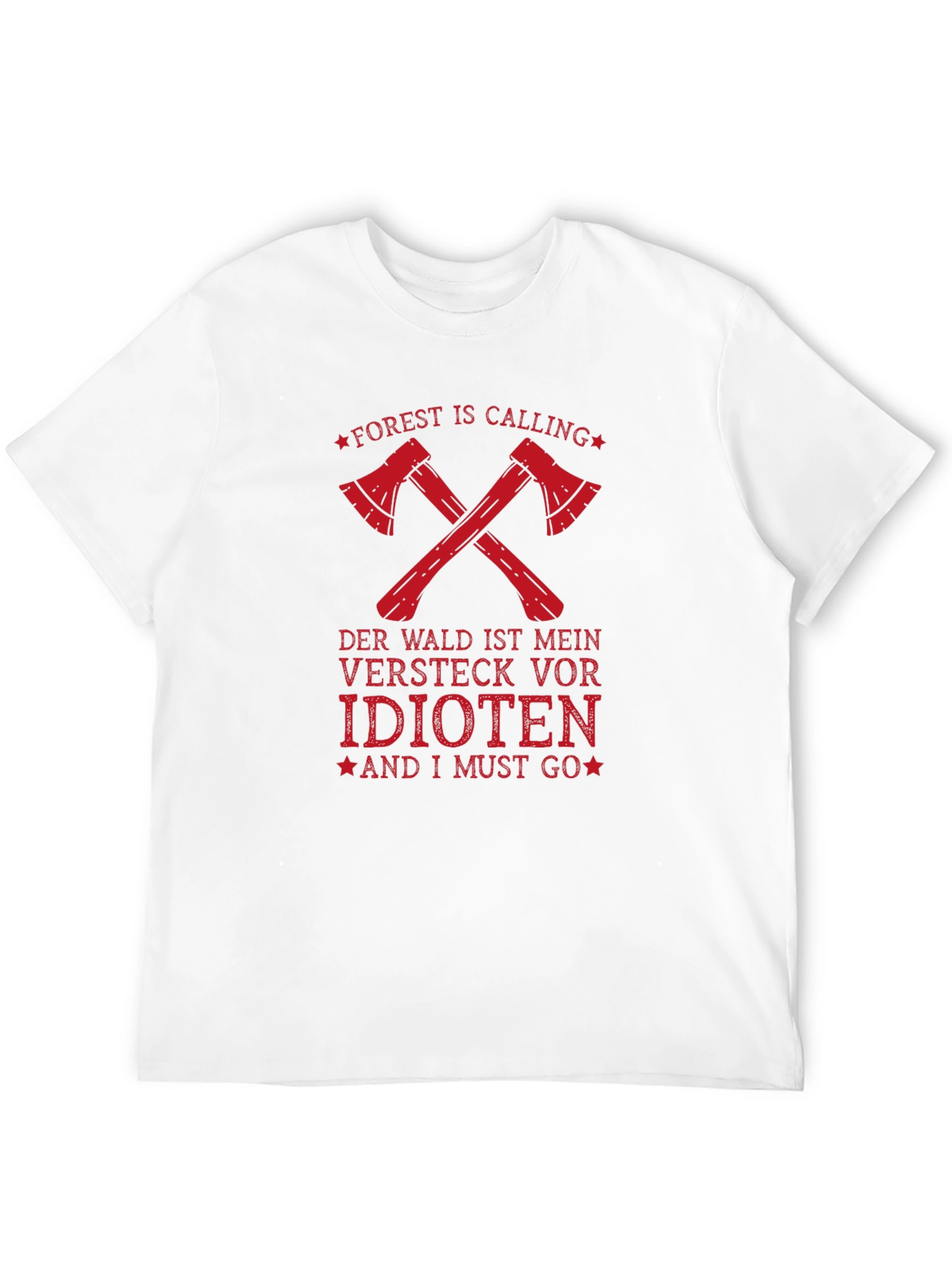 Forest Calling Mens Graphic T-Shirt