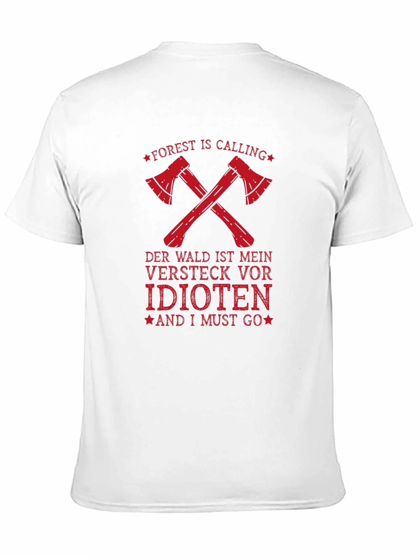 Forest Calling Mens Graphic T-Shirt