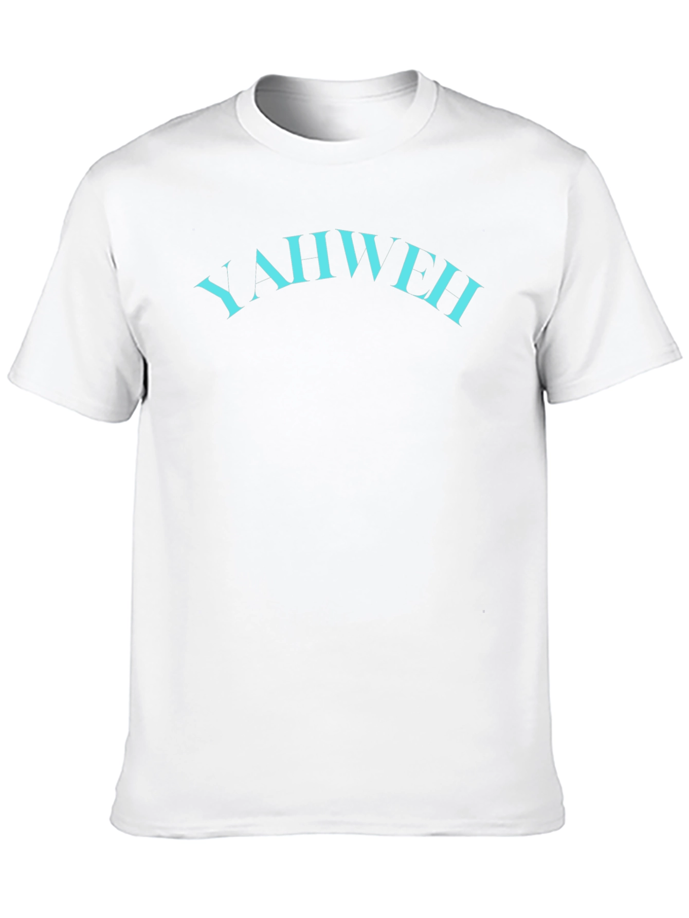 YAHWEH Graphic Tee - Modern Black T-Shirt