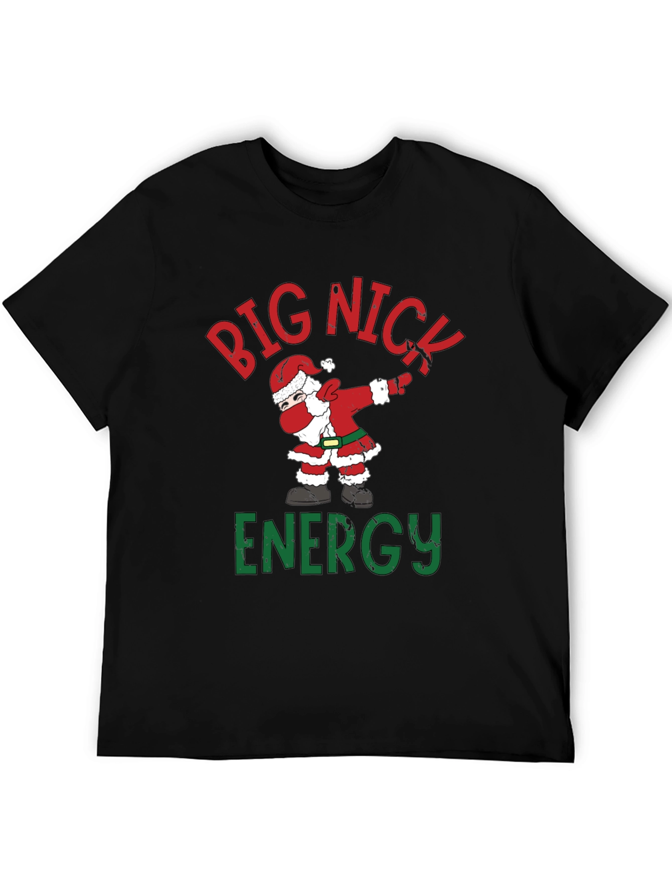 Big Nick Energy Santa Dabbing T-Shirt