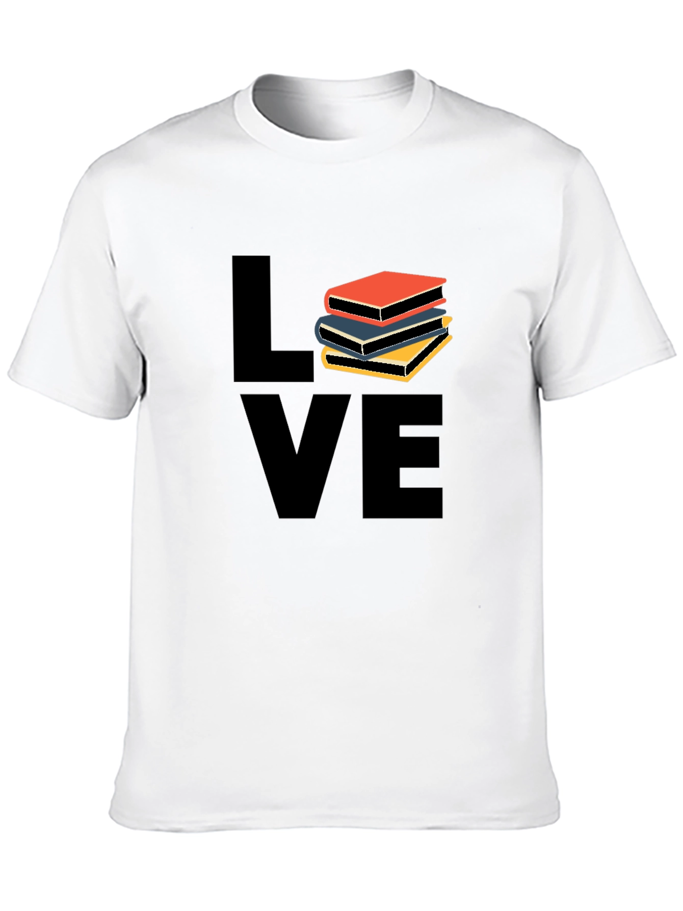 Book Lover Black T-Shirt
