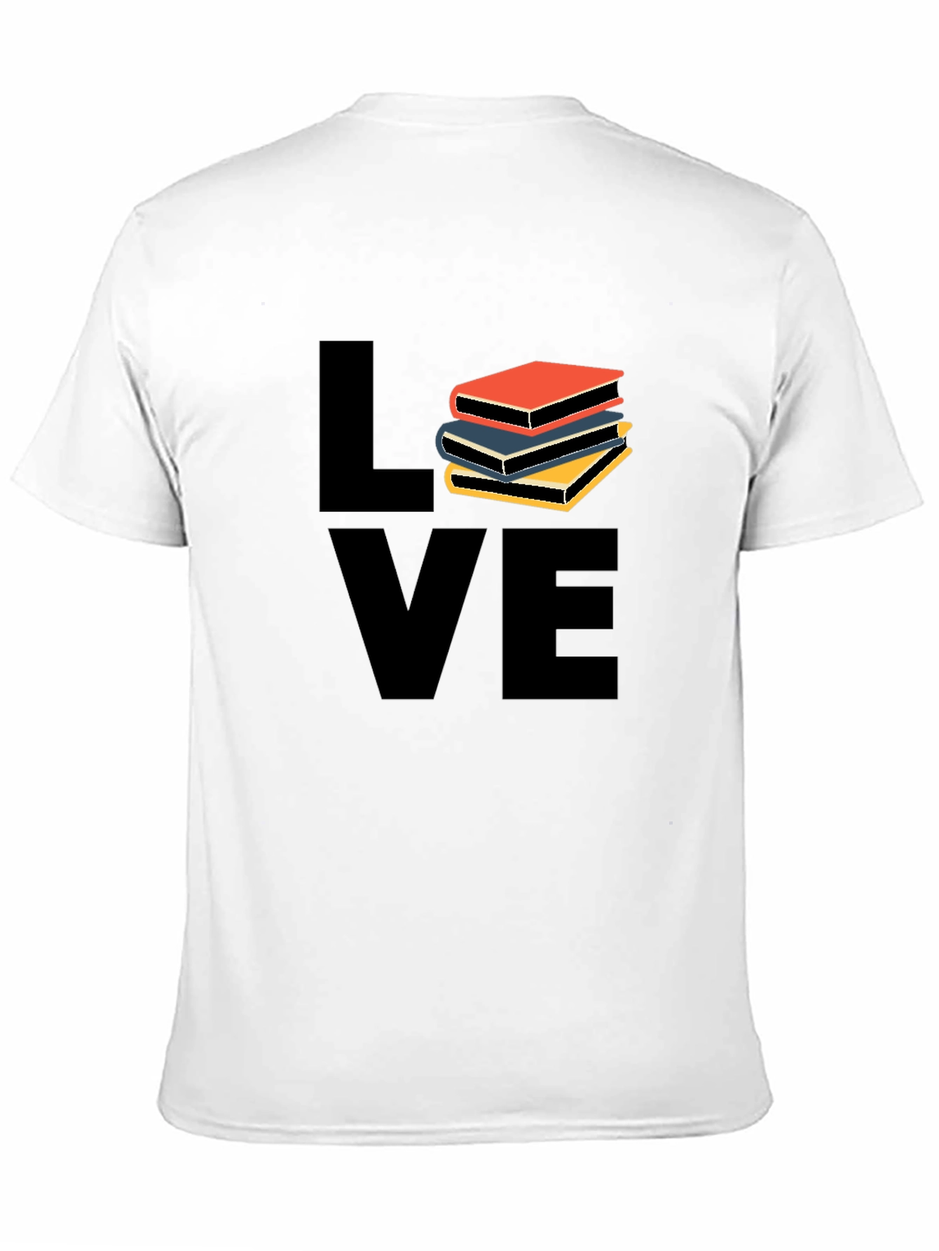 Book Lover Black T-Shirt