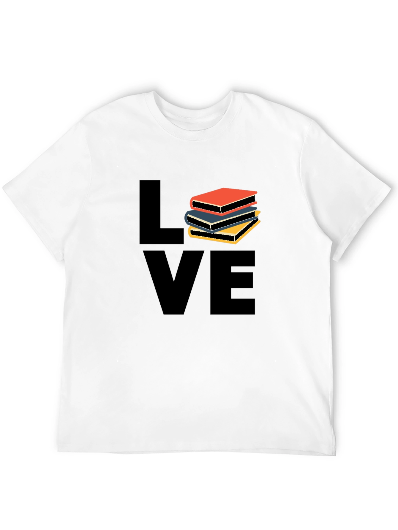 Book Lover Black T-Shirt