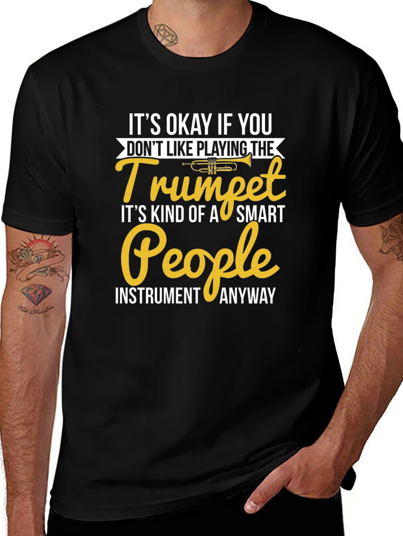 Trumpet Lovers Novelty T-Shirt