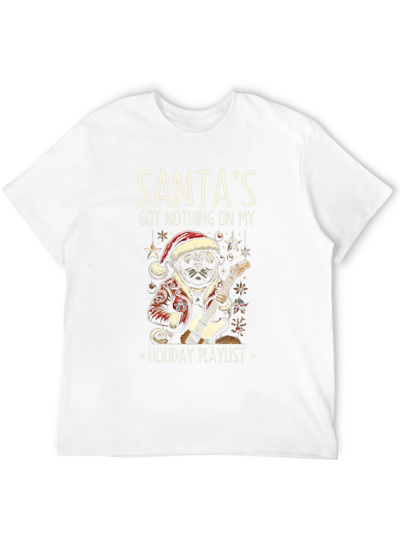 Santas Holiday Playlist T-Shirt