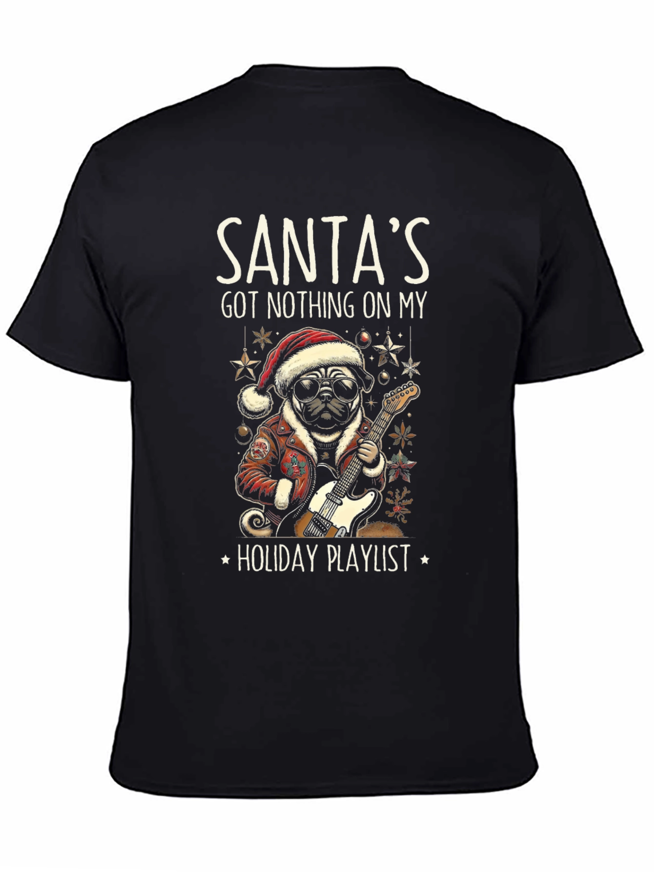 Santas Holiday Playlist T-Shirt