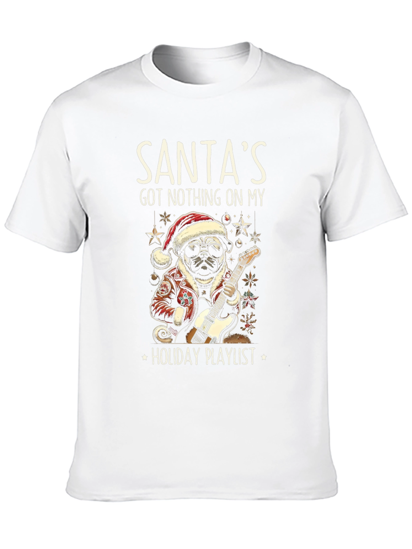 Santas Holiday Playlist T-Shirt