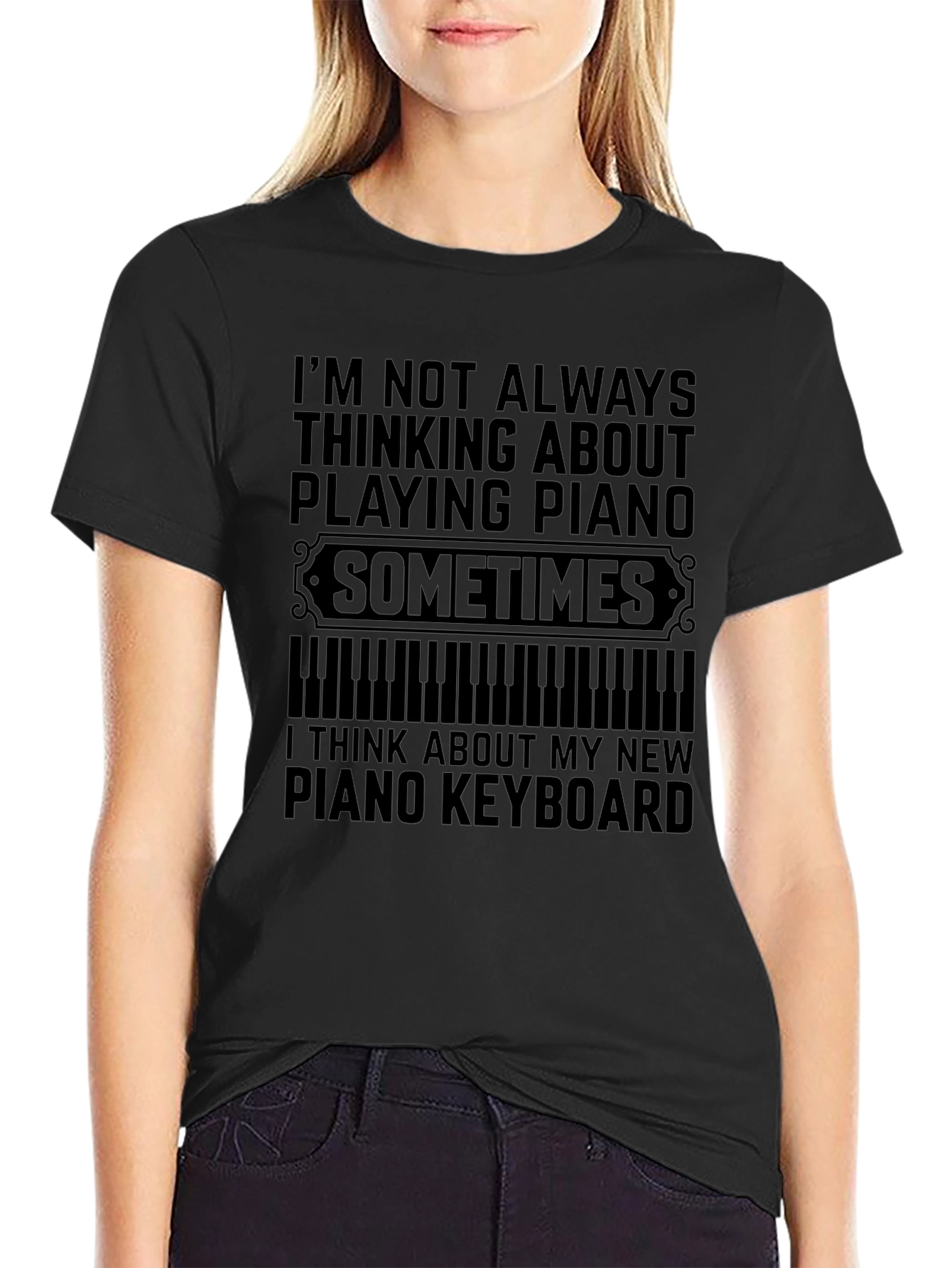 Funny Piano T-Shirt - Keyboard Player Gift