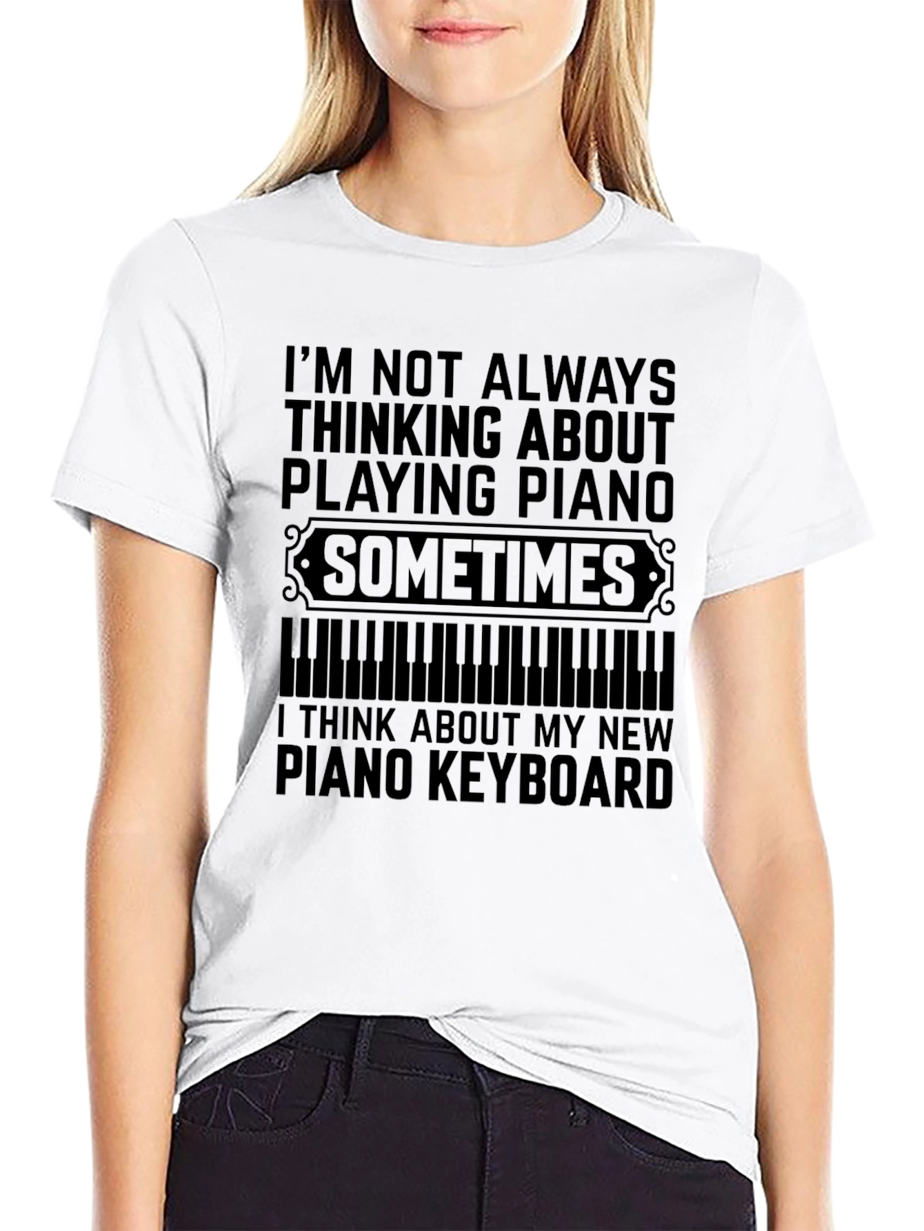 Funny Piano T-Shirt - Keyboard Player Gift