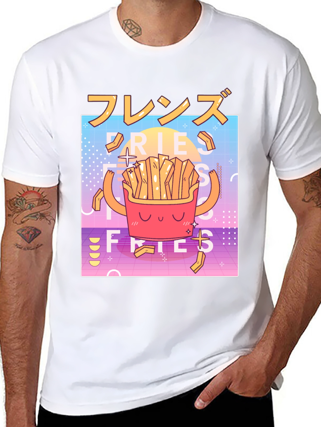 Kawaii French Fries T-Shirt