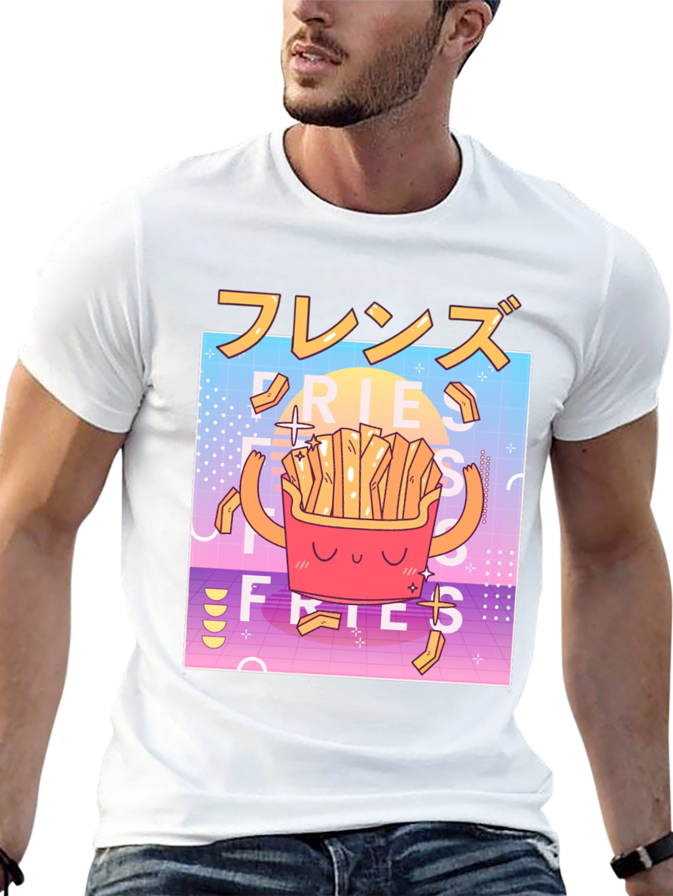 Kawaii French Fries T-Shirt