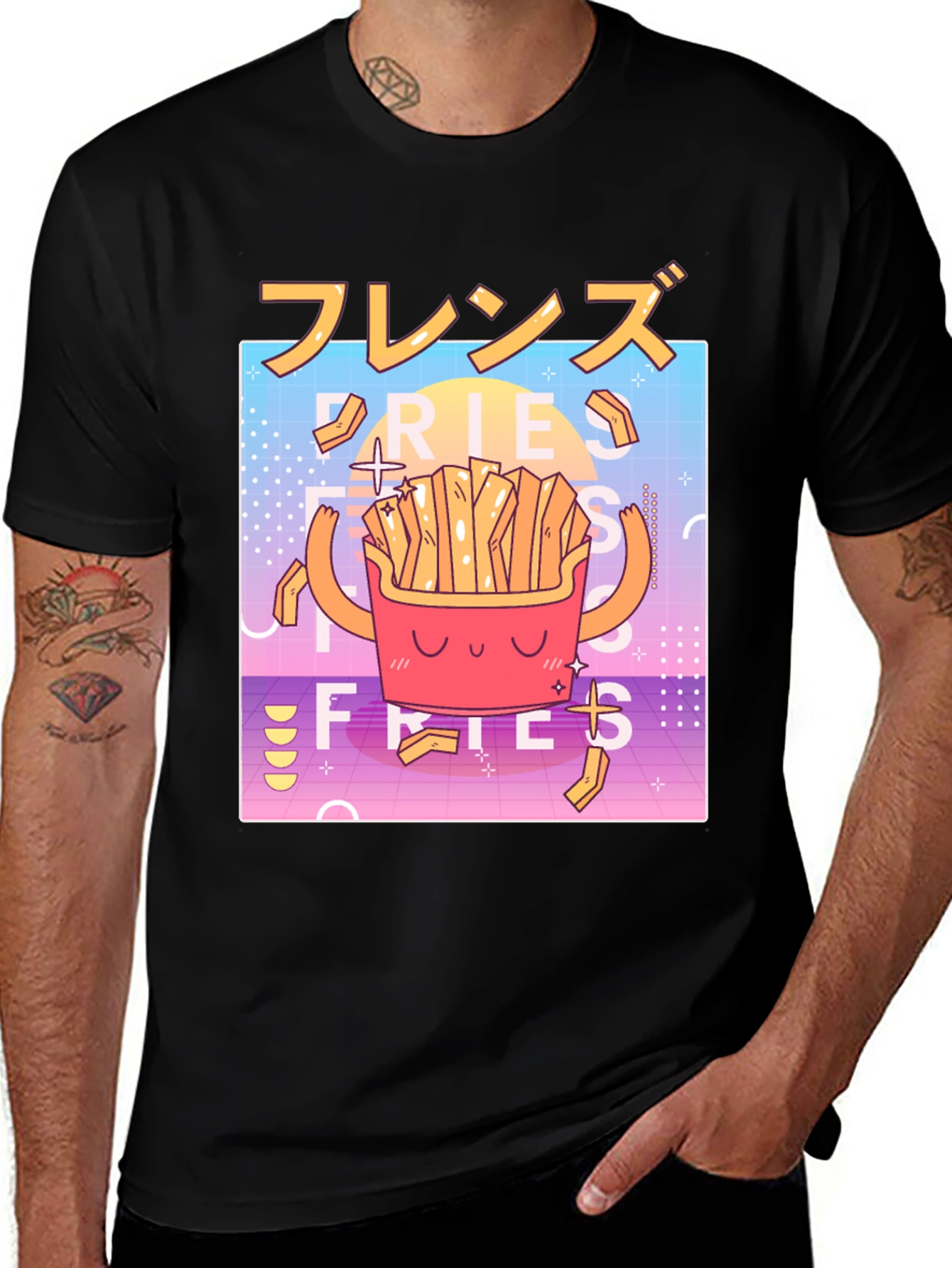 Kawaii French Fries T-Shirt