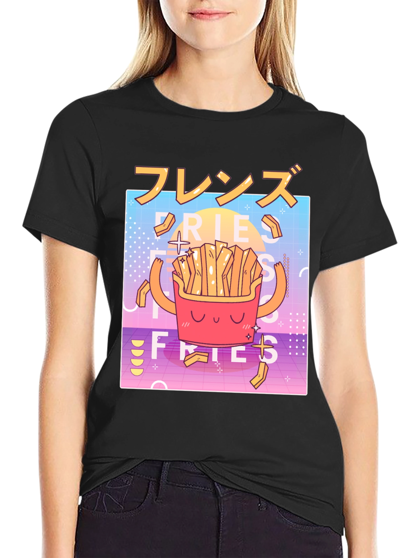 Kawaii French Fries T-Shirt