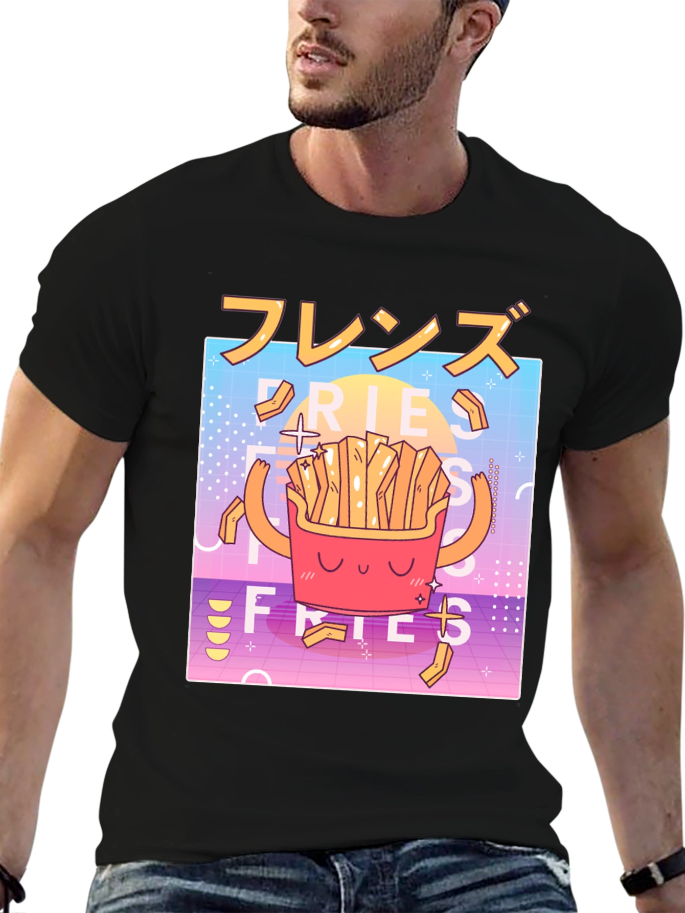 Kawaii French Fries T-Shirt