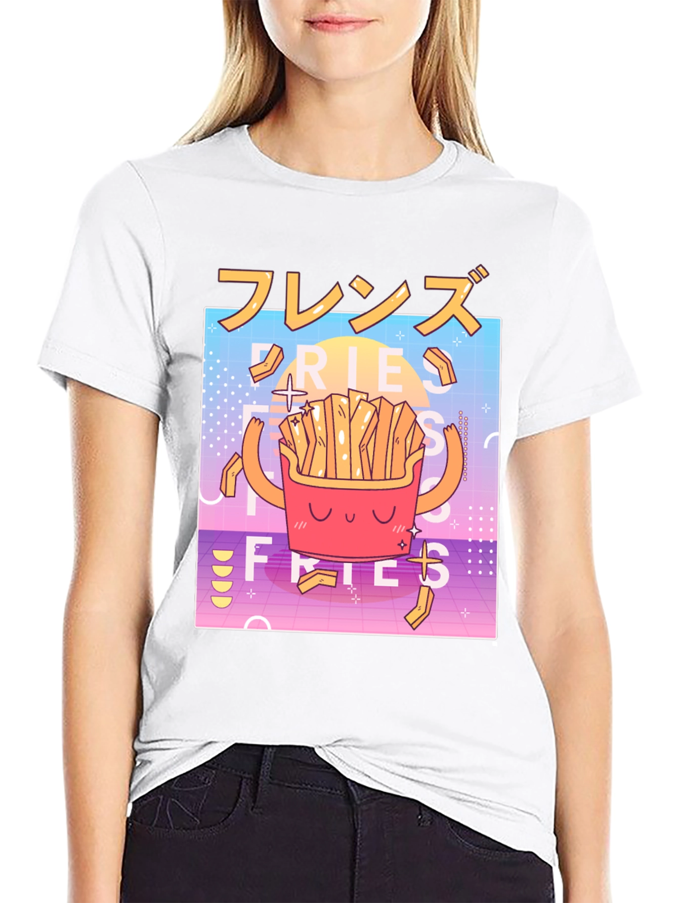Kawaii French Fries T-Shirt