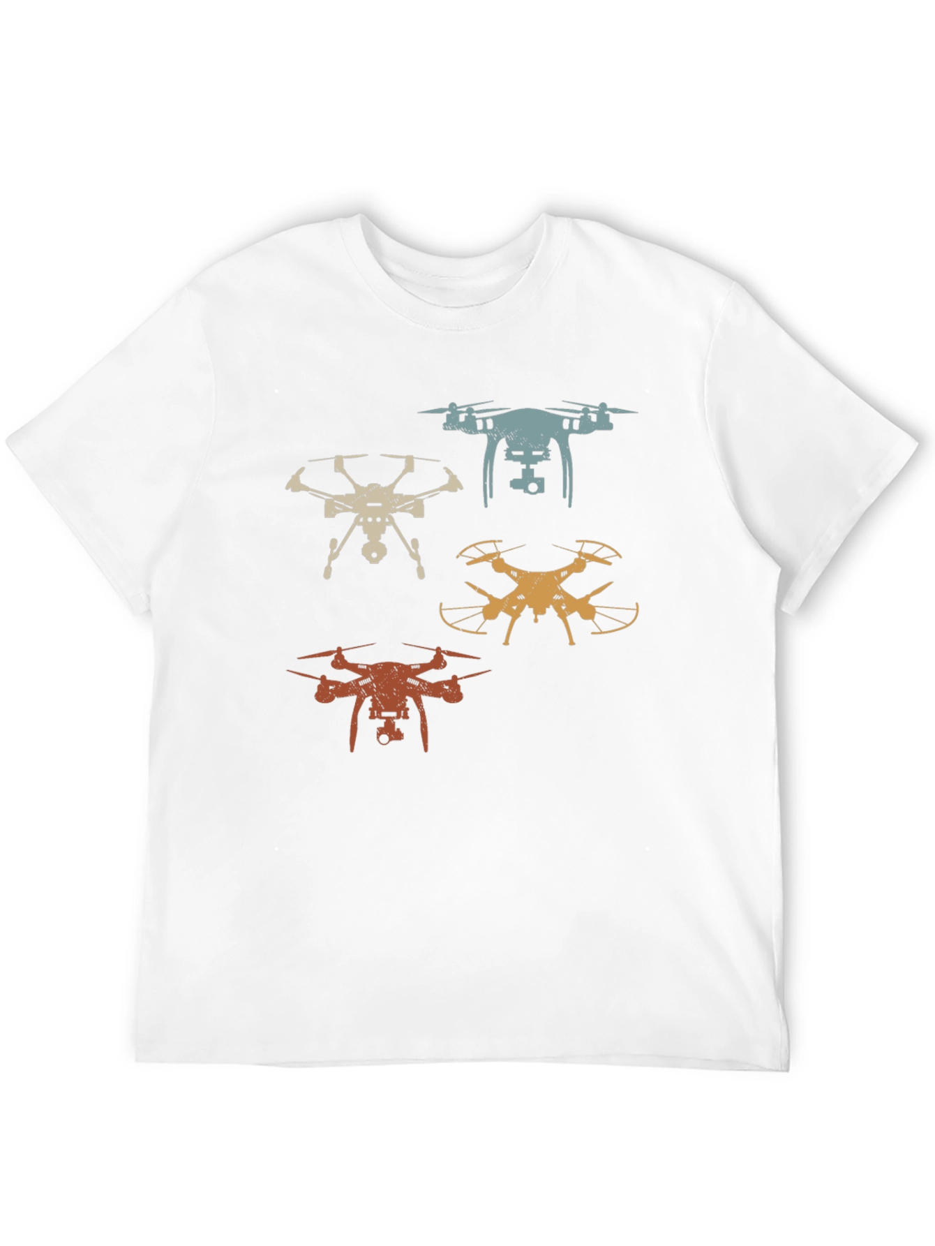 Drone Silhouette Graphic Tee - Pilot Style