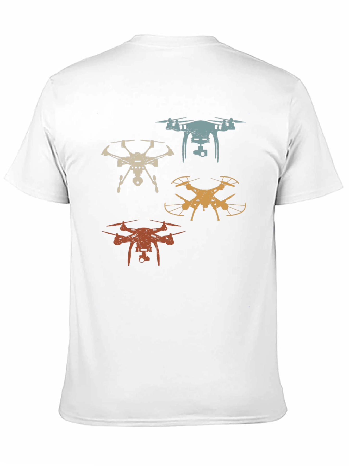 Drone Silhouette Graphic Tee - Pilot Style