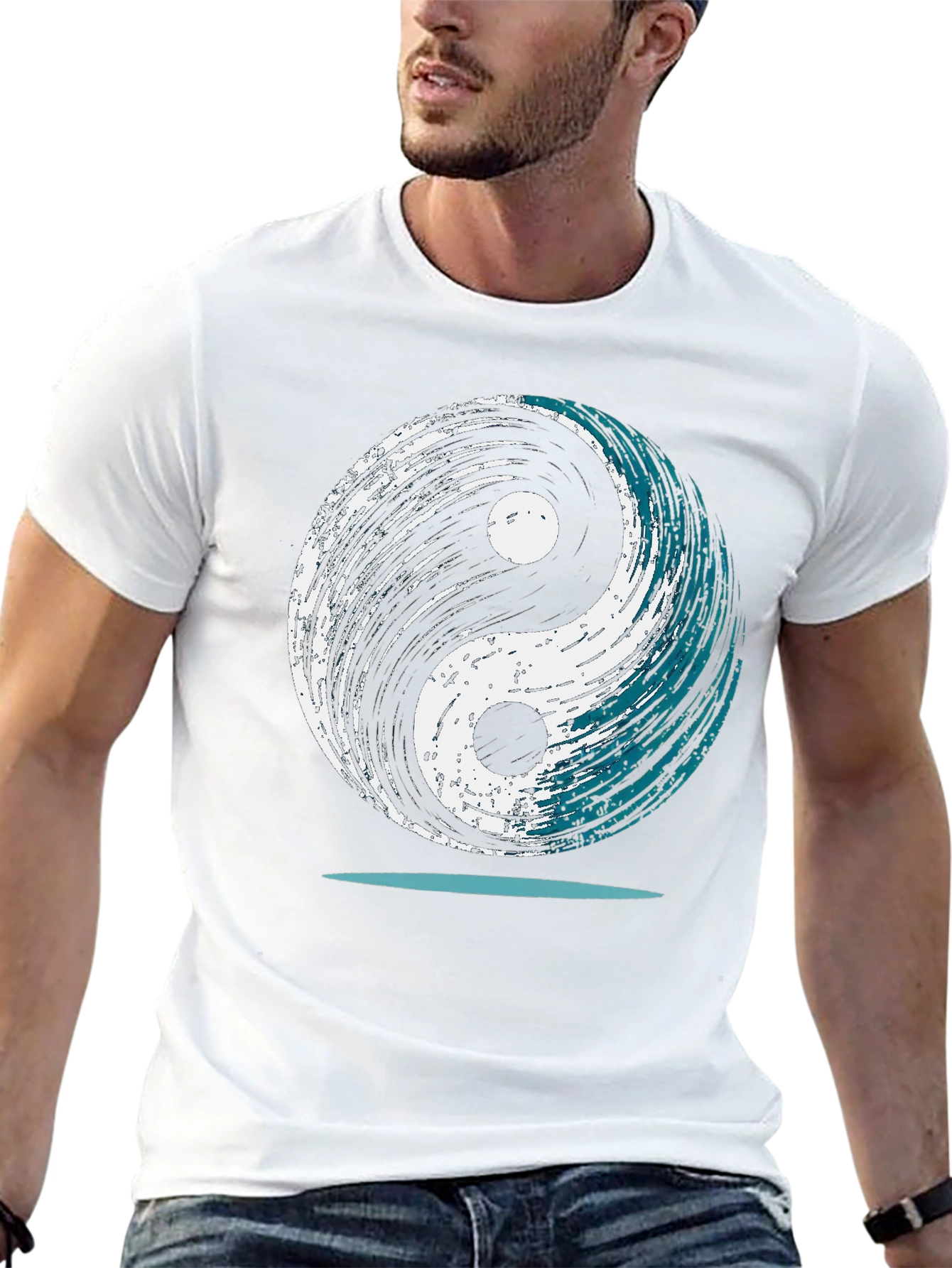 Yin Yang Graphic Tee - Classic Balance