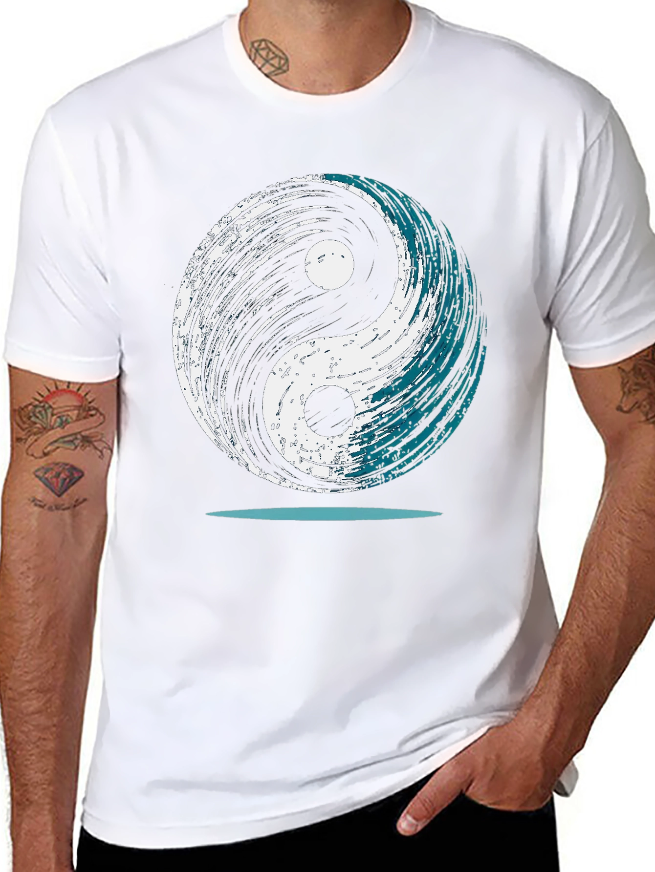 Yin Yang Graphic Tee - Classic Balance
