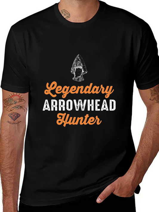 Legendary Arrowhead Hunter Graphic Tee - Black