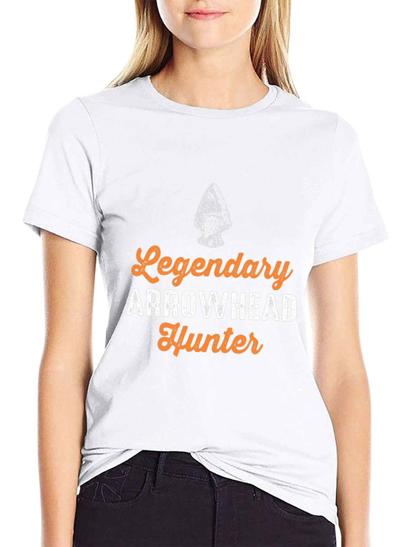Legendary Arrowhead Hunter Graphic Tee - Black