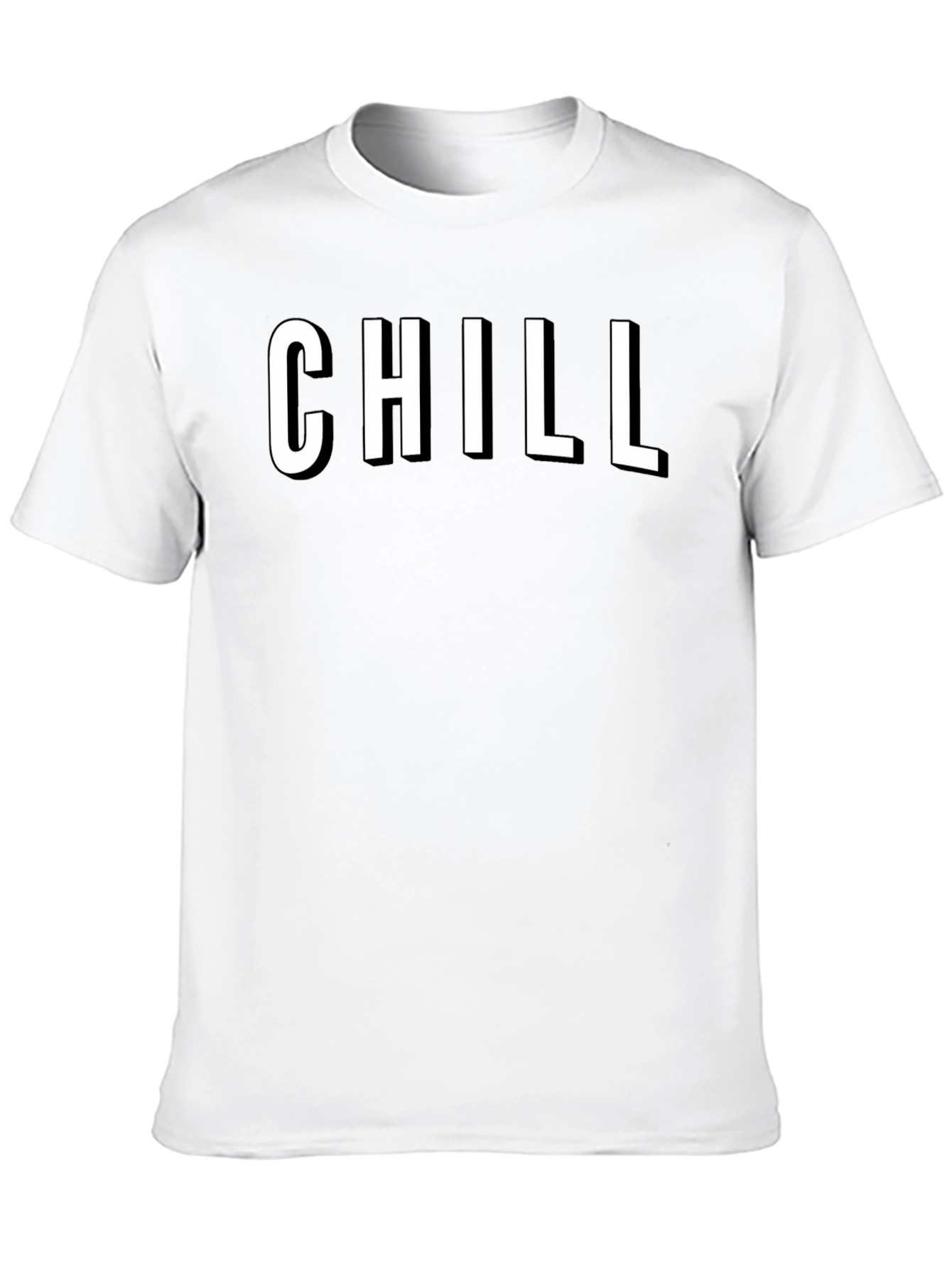 Chill Graphic Tee - Mens Black T-Shirt