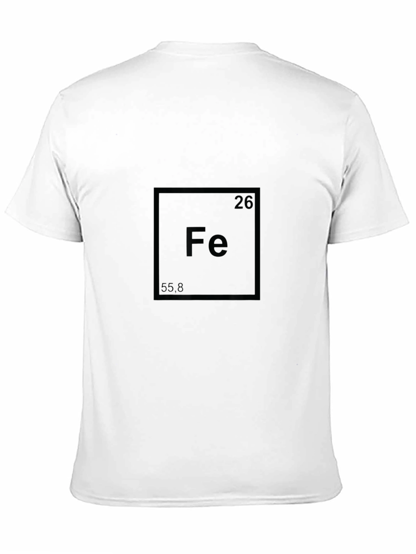 Iron Element Periodic Table T-Shirt - Cool Science Tee